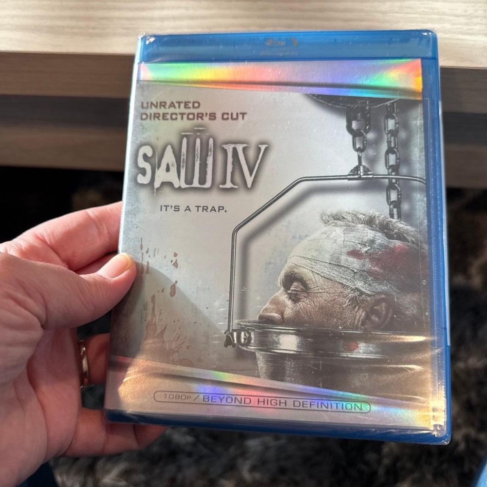 Saw IV Unrated Director’s Cut Blu-ray Disc